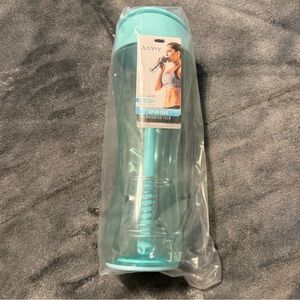 trimr DUO CLASSIC BPA FREE 24oz Shaker Water Bottle, Sip OR Chug *Brand New*